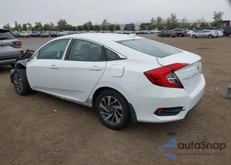 2017 Honda Civic Ex from USA, damaged, VIN 2HGFC2F72HH559348
